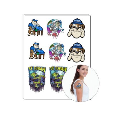 8.5"x11" Temporary Tattoo Sheet Thumbnail